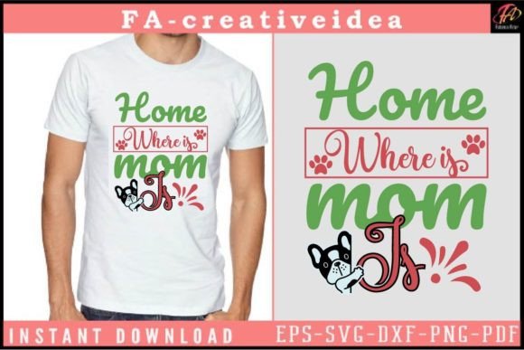 Home Where is Mom SVG: Graphics for Crafts