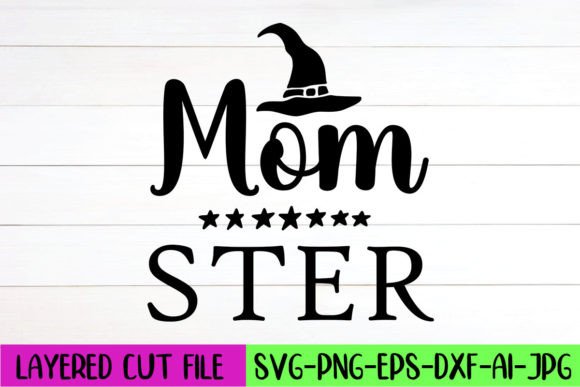 Mom Ster SVG Design