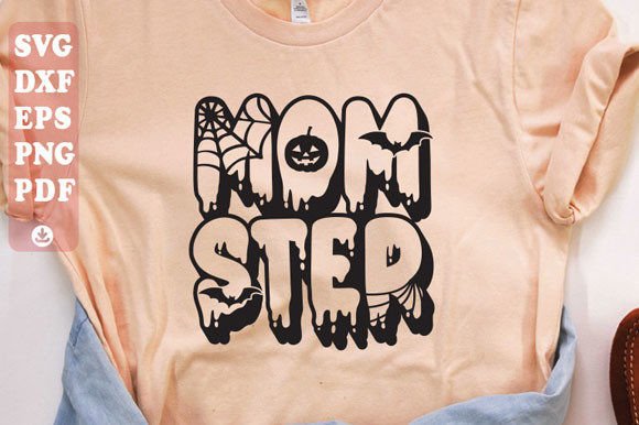 Momster Halloween SVG: Graphics for Crafts & Brands