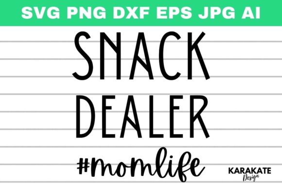 Snack Dealer SVG: Modern Graphics for Crafts