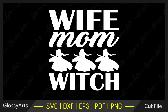Wife Mom Witch SVG: A Designer's Take on Spooky Cute